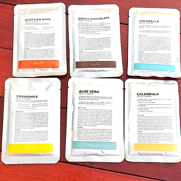 6 pcs jelly mask - Picture 1 of 6